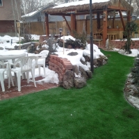 Artificial Grass Installation Willowbrook, California Roof Top, Backyard Landscape Ideas