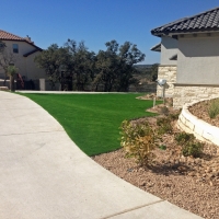 Artificial Turf Installation Marina del Rey, California Landscape Rock, Front Yard