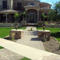 Fake Grass Carpet Lemoore Station, California Lawn And Landscape, Small Front Yard Landscaping