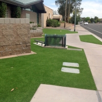 Fake Grass Mecca, California Landscape Design, Front Yard Landscape Ideas