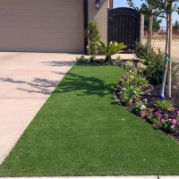 Grass Carpet Oak Glen, California Paver Patio, Front Yard