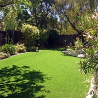 Green Lawn Hawaiian Gardens, California Backyard Deck Ideas, Backyard Makeover