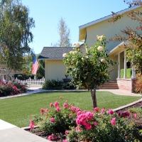 Synthetic Turf Alta Sierra, California City Landscape, Front Yard Design