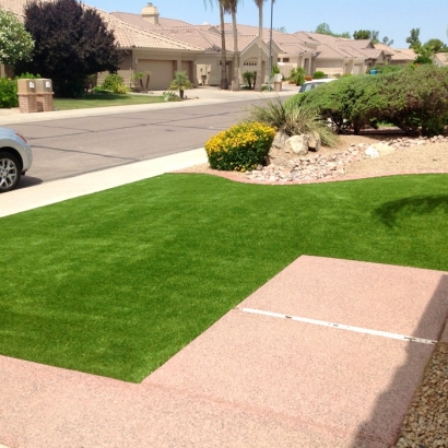 Artificial Grass Carpet Sugarloaf Village, California Lawns, Front Yard Landscaping