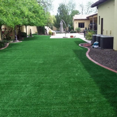 Grass Turf East Pasadena, California Roof Top, Backyard Design