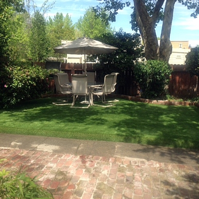 Plastic Grass El Centro, California Landscape Rock, Backyard Ideas