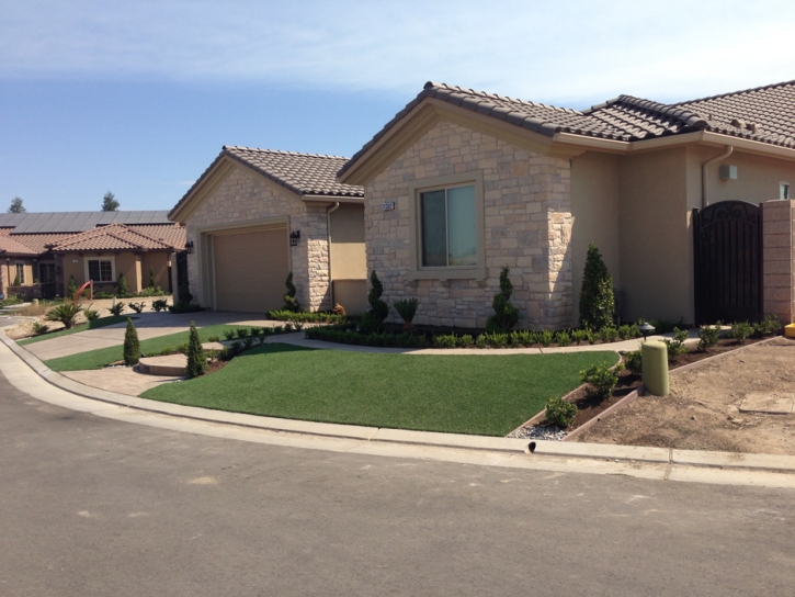 Artificial Grass Carpet Garey, California City Landscape, Front Yard Landscaping