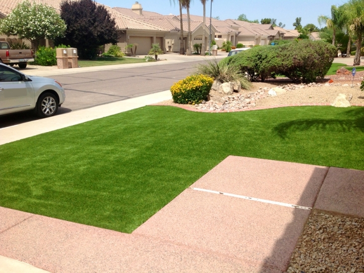 Artificial Grass Carpet Sugarloaf Village, California Lawns, Front Yard Landscaping