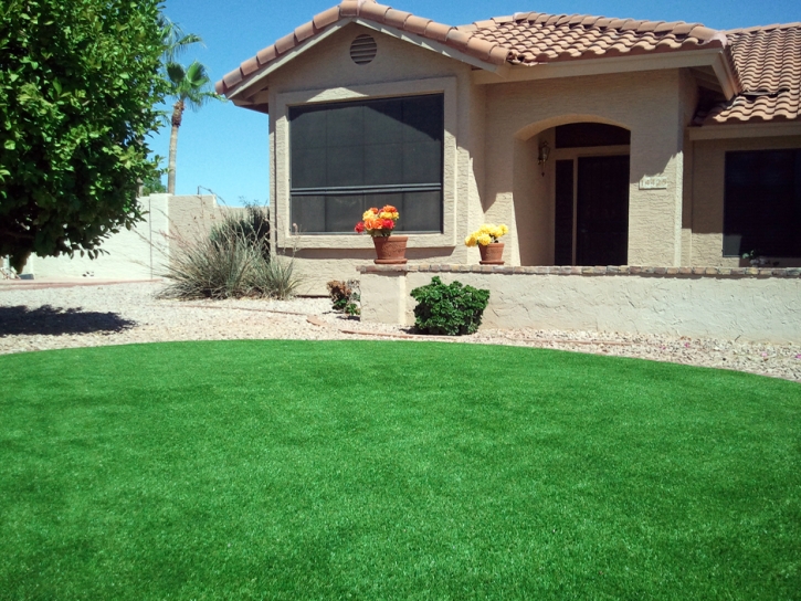 Artificial Grass Corcoran, California Backyard Deck Ideas, Front Yard Landscaping Ideas