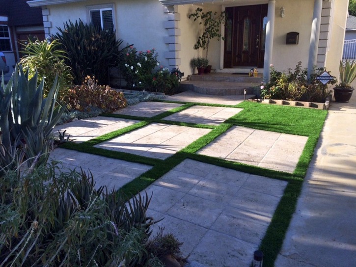 Artificial Turf Installation Salton Sea Beach, California Garden Ideas, Front Yard Design