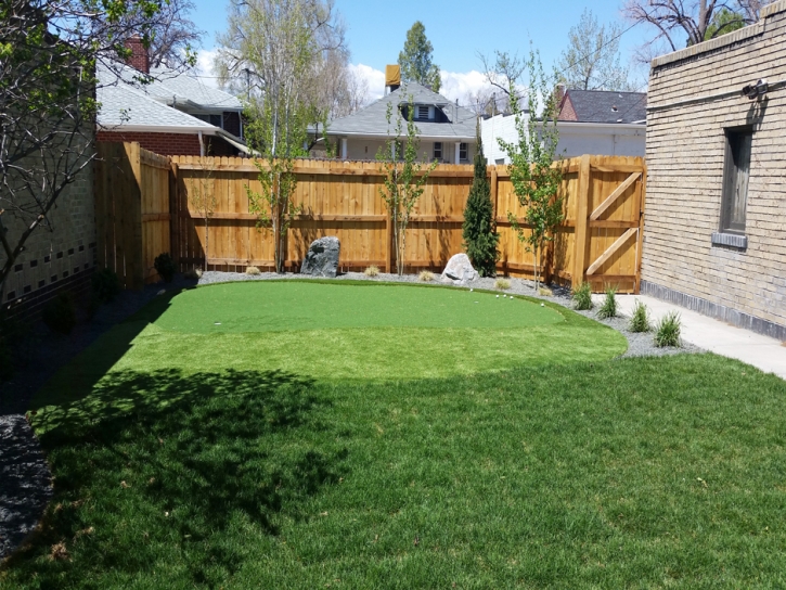 Fake Grass Carpet Los Alamitos, California Putting Green Flags, Backyard Landscaping