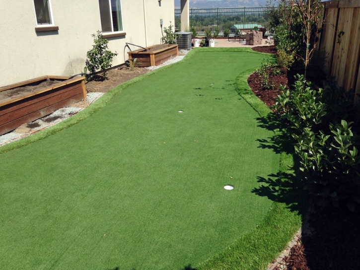 Faux Grass Apple Valley, California How To Build A Putting Green, Backyard