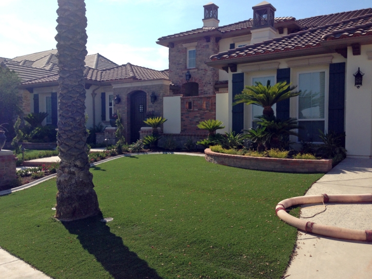 Grass Carpet North Tustin, California Roof Top, Front Yard Design