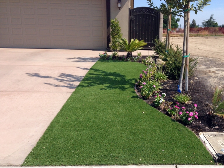 Grass Carpet Oak Glen, California Paver Patio, Front Yard