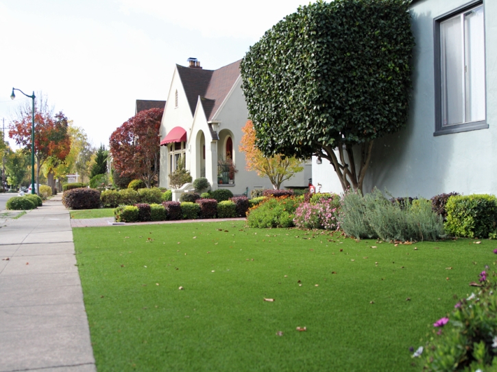 Grass Installation Fairmead, California Landscape Rock, Front Yard