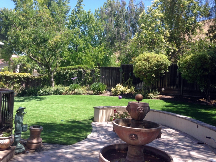 Green Lawn Redondo Beach, California Paver Patio, Backyard Landscaping Ideas