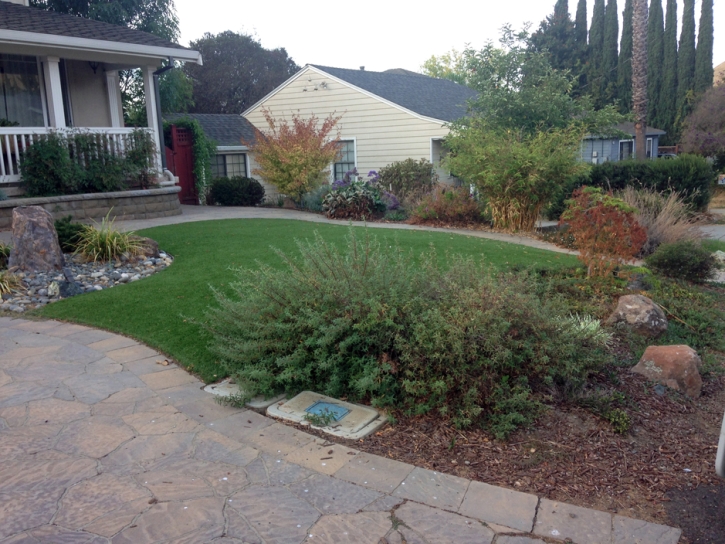 How To Install Artificial Grass Lemon Cove, California Landscape Rock, Front Yard Landscaping