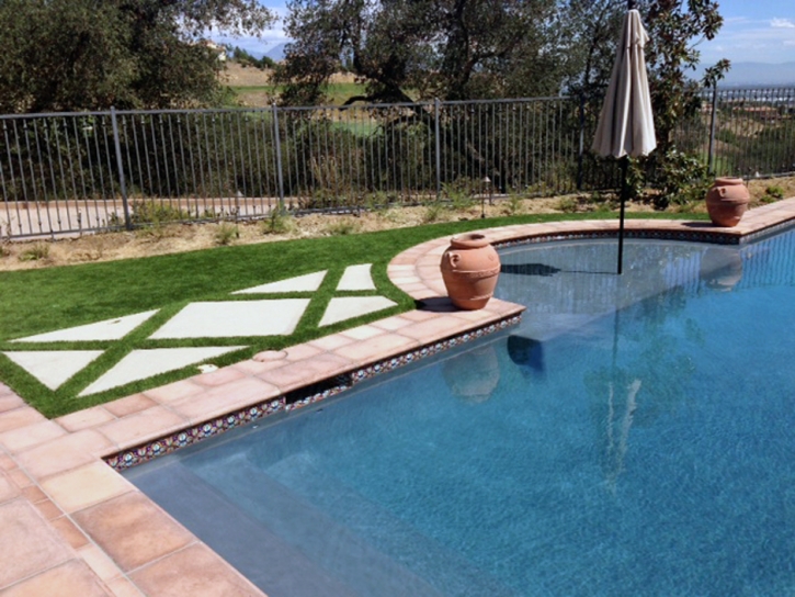 Installing Artificial Grass Laguna Hills, California Paver Patio, Backyard