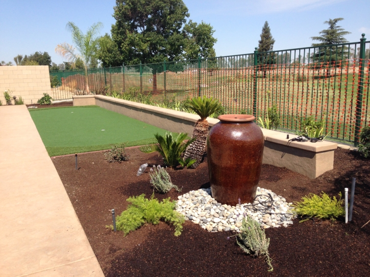 Installing Artificial Grass Littlerock, California Putting Greens, Small Backyard Ideas