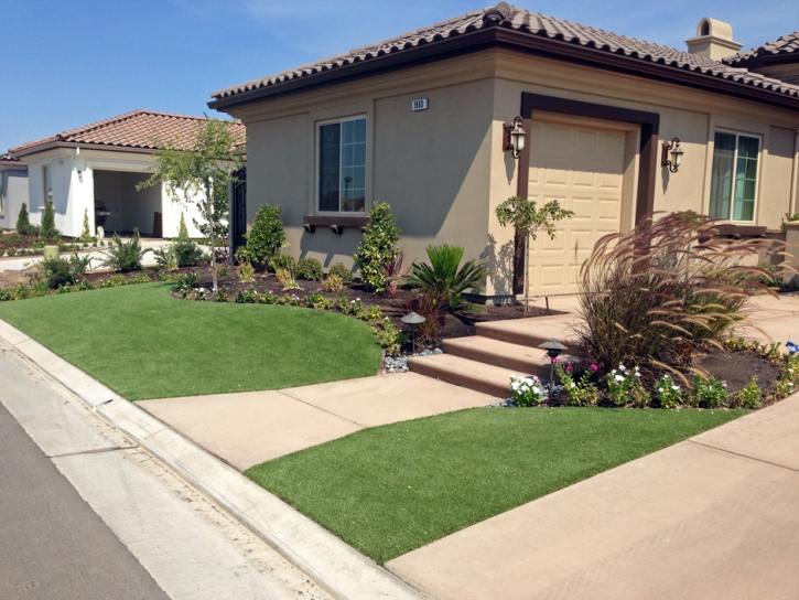 Installing Artificial Grass Yorba Linda, California Lawns, Front Yard Landscaping