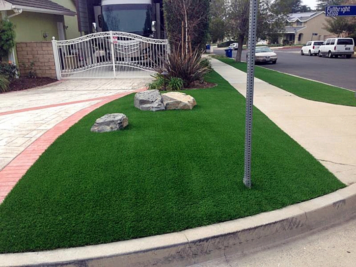 Synthetic Turf Supplier Meiners Oaks, California Gardeners, Front Yard Landscaping